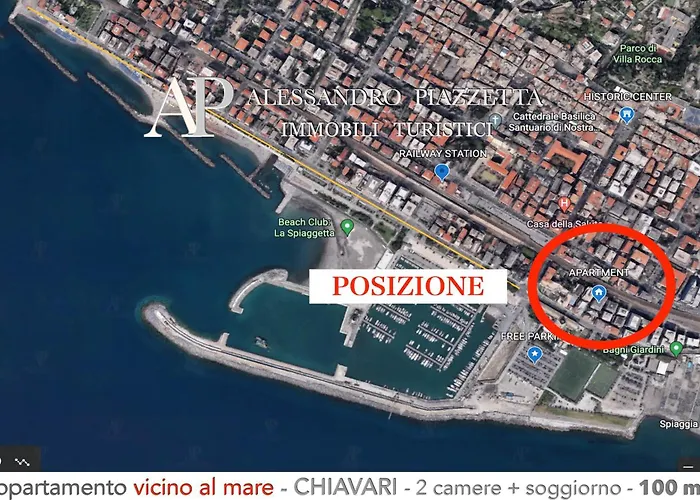 Beda Escape Vicino Alle Spiagge Lejlighed Chiavari